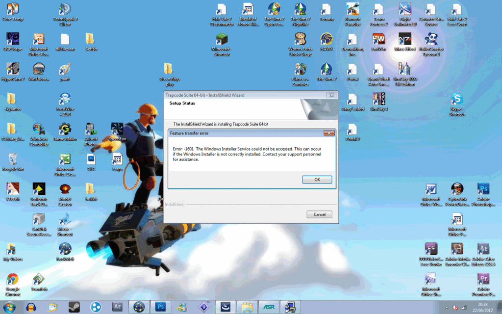 The Windows Installer Service Could Not Be Accessed Windows Vista 32
