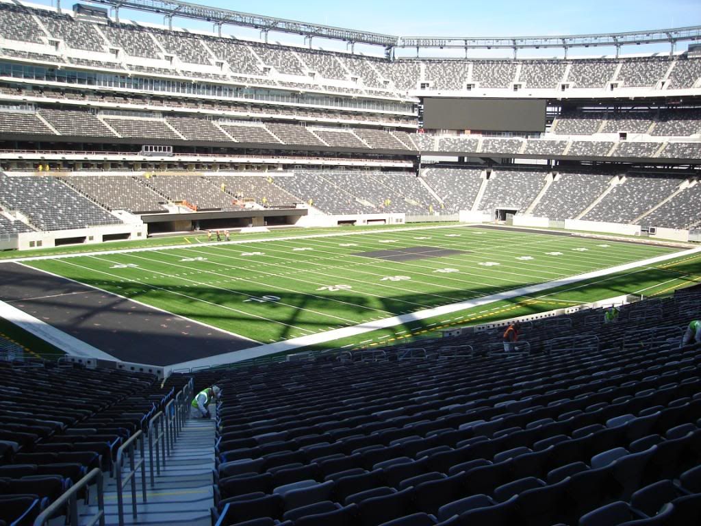 MetLife Stadium, section 146, home of New York Jets, New York