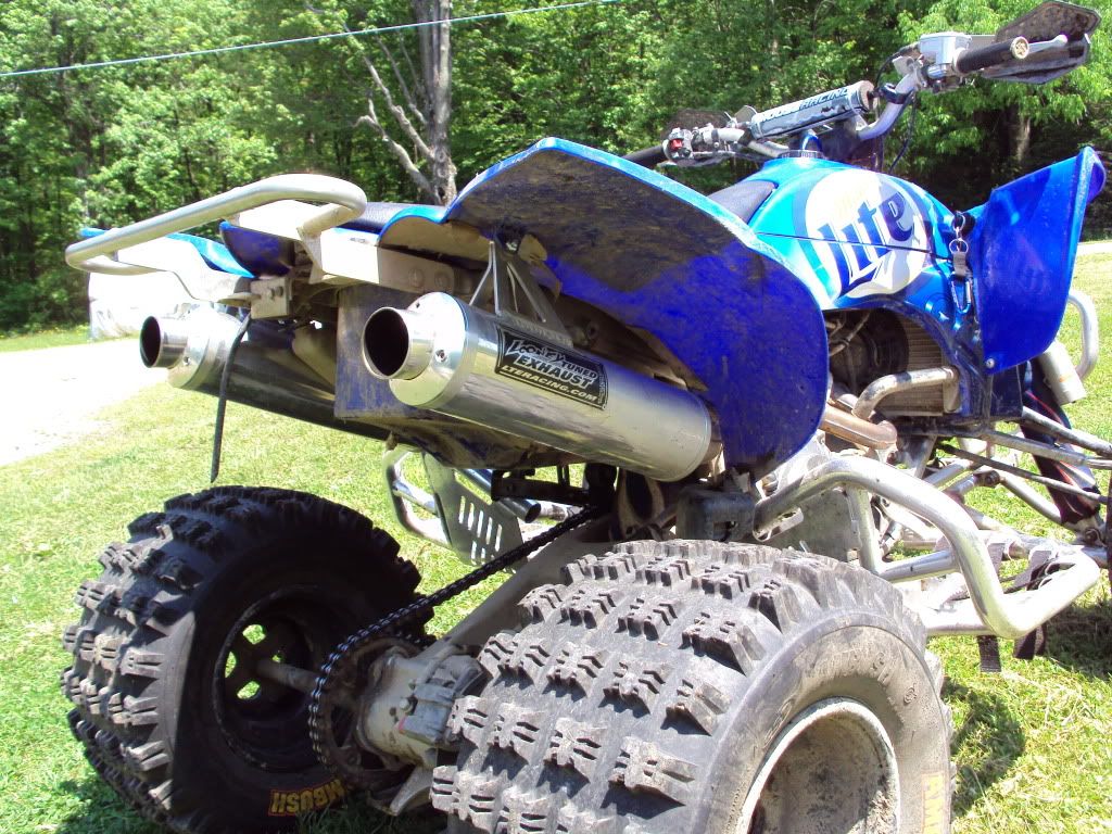 Lte Racing Looney Tuned Dual Exhaust 450 Obo YFZ Central