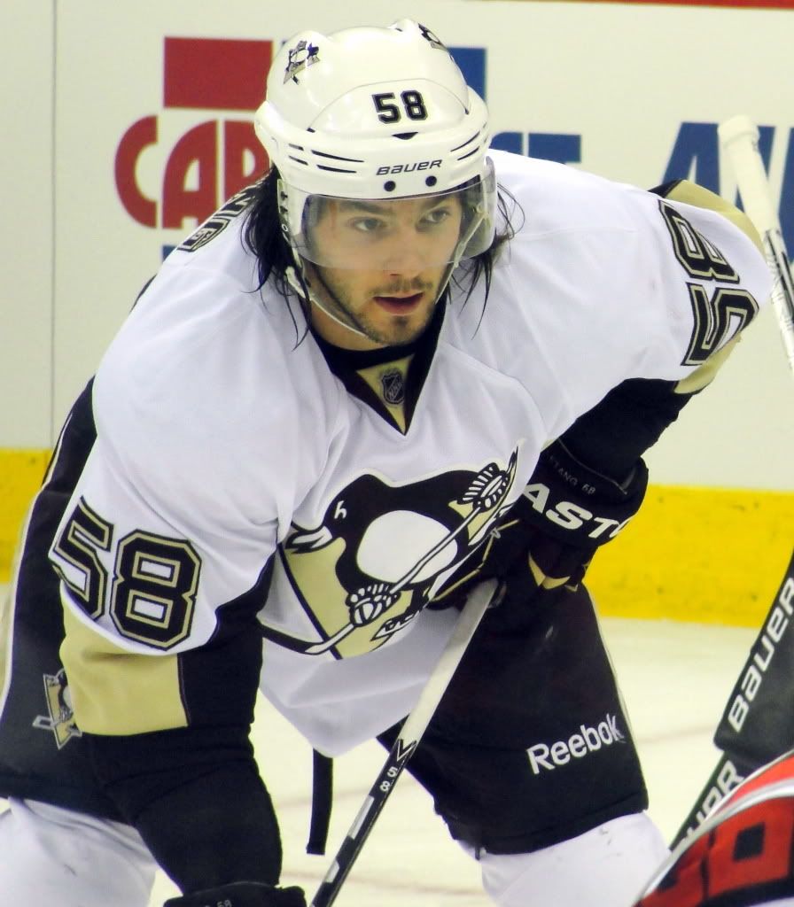 Kris Letang on ice