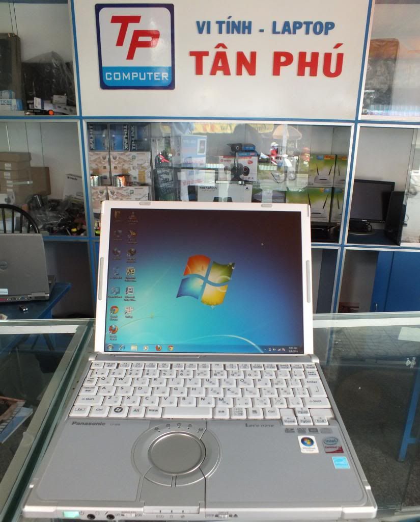 Laptop Panasonic CF-W8 Core 2 Duo Ram 2G HDD 160GB giá 3.3 triệu