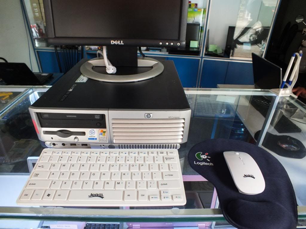 Thùng CPU máy bộ HP nằm Cpu Pentium 4 ram 2GB - 1