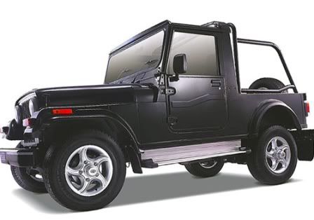Mahindra Thar Advanced CRDe engine Classic looking MM540 body with Jeeps