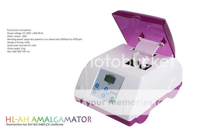 Dental Lab Equipment Amalgamator Amalgam Capsule Mixer  