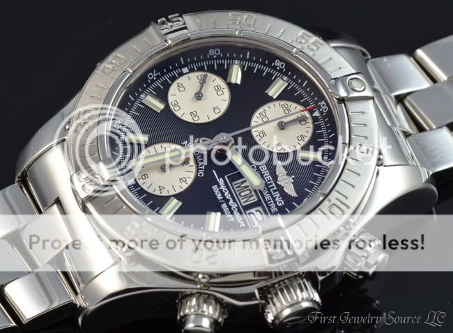 MENS BREITLING SUPEROCEAN CHRONOGRAPH AUTOMATIC WATCH A13340  